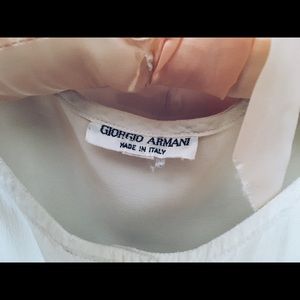 $900 Armani silk blouse